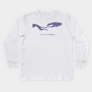 SIGHTHOUND/GREYHOUND LOVERS Kids Long Sleeve T-Shirt